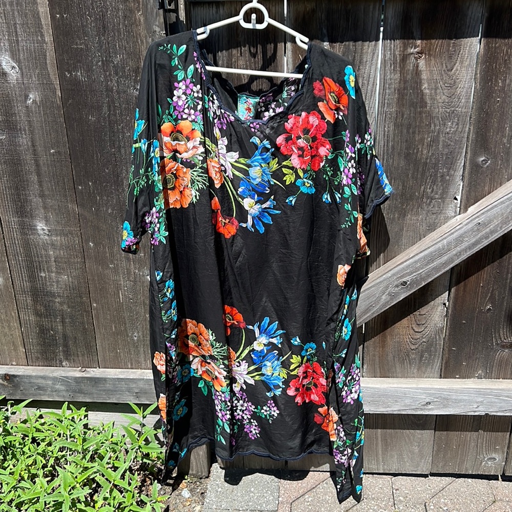 Johnny Was Flower Garden Tunic Dress